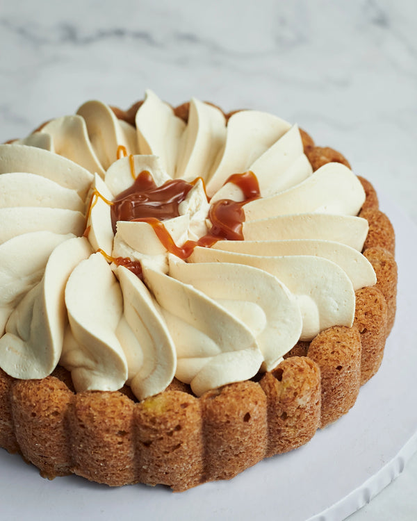 Banoffee Bundt cake