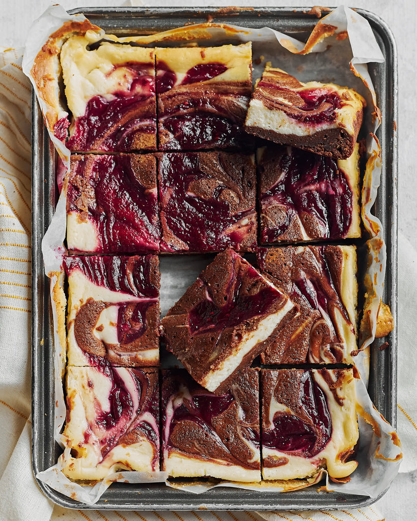 Raspberry Cheesecake Brownies