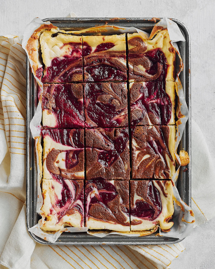 Raspberry Cheesecake Brownies