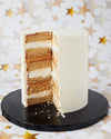 White Chocolate Caramel Cake